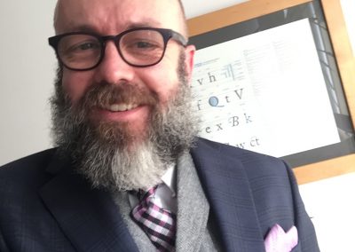 Big Beard Suit-n-Tie Look Selfie — April 2021